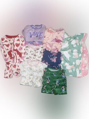 Girls Pajamas Bundle - 2T and 3T